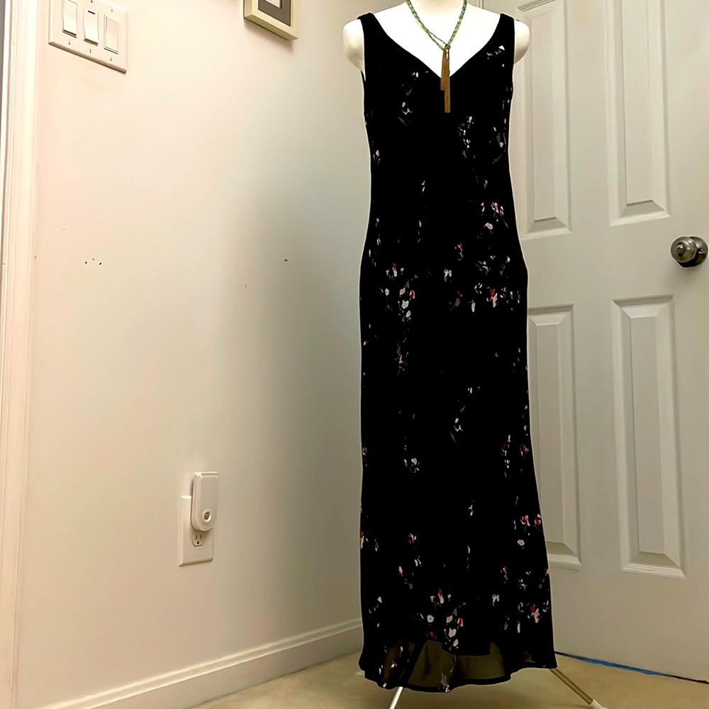 Floral Print Jones New York Maxi Dress. Sz:12